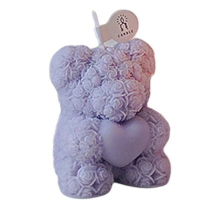 Heart Rose Bear Scented Candle SS41106-20 (12PC)