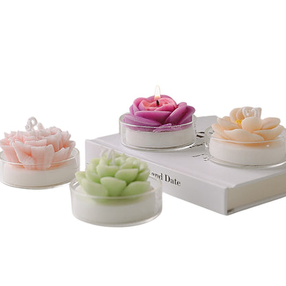 Flower Shape Scented Candle SS41106-23 (12PC)