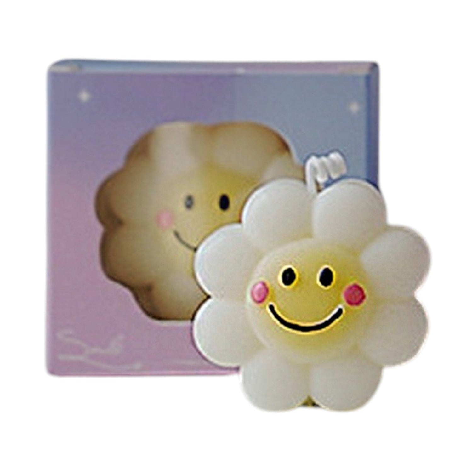 Smiley Face Flower Scented Candle SS41106-3. (12PC)