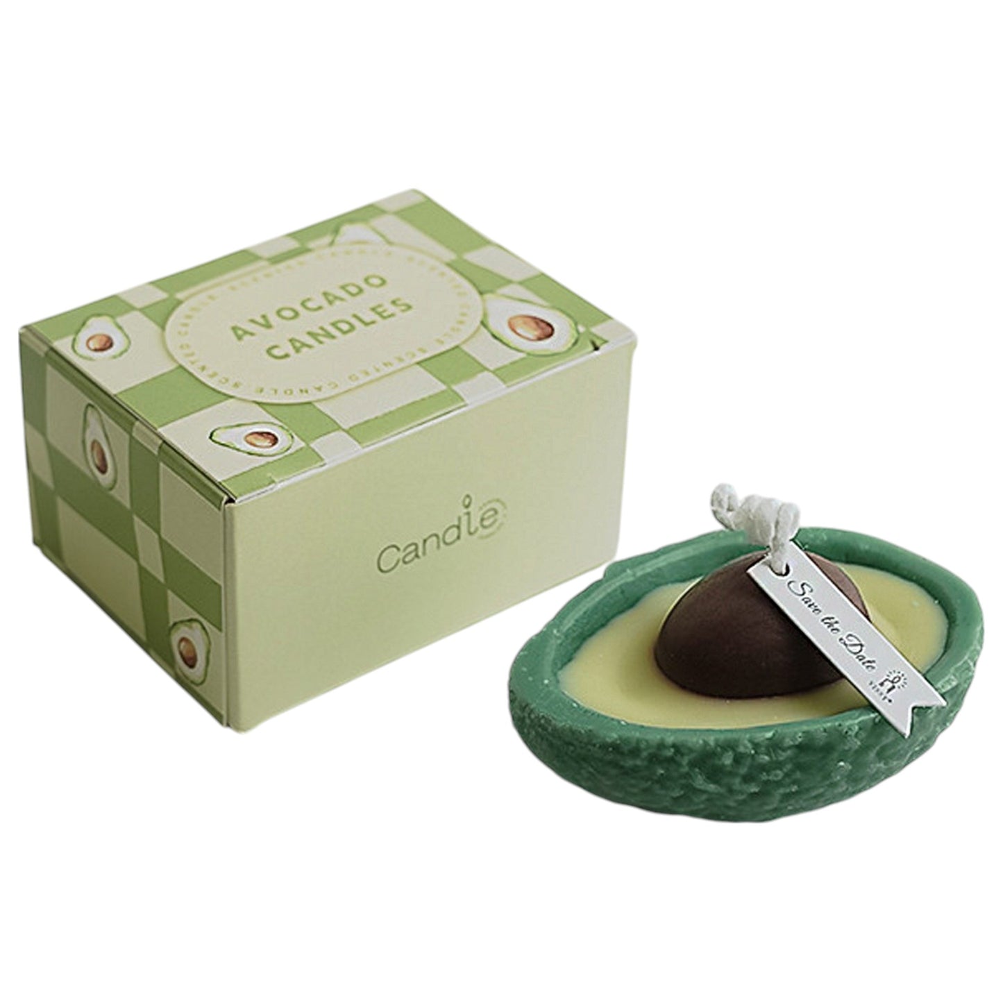 Avocado Half Scented Candle SS41106-8 (12PC)
