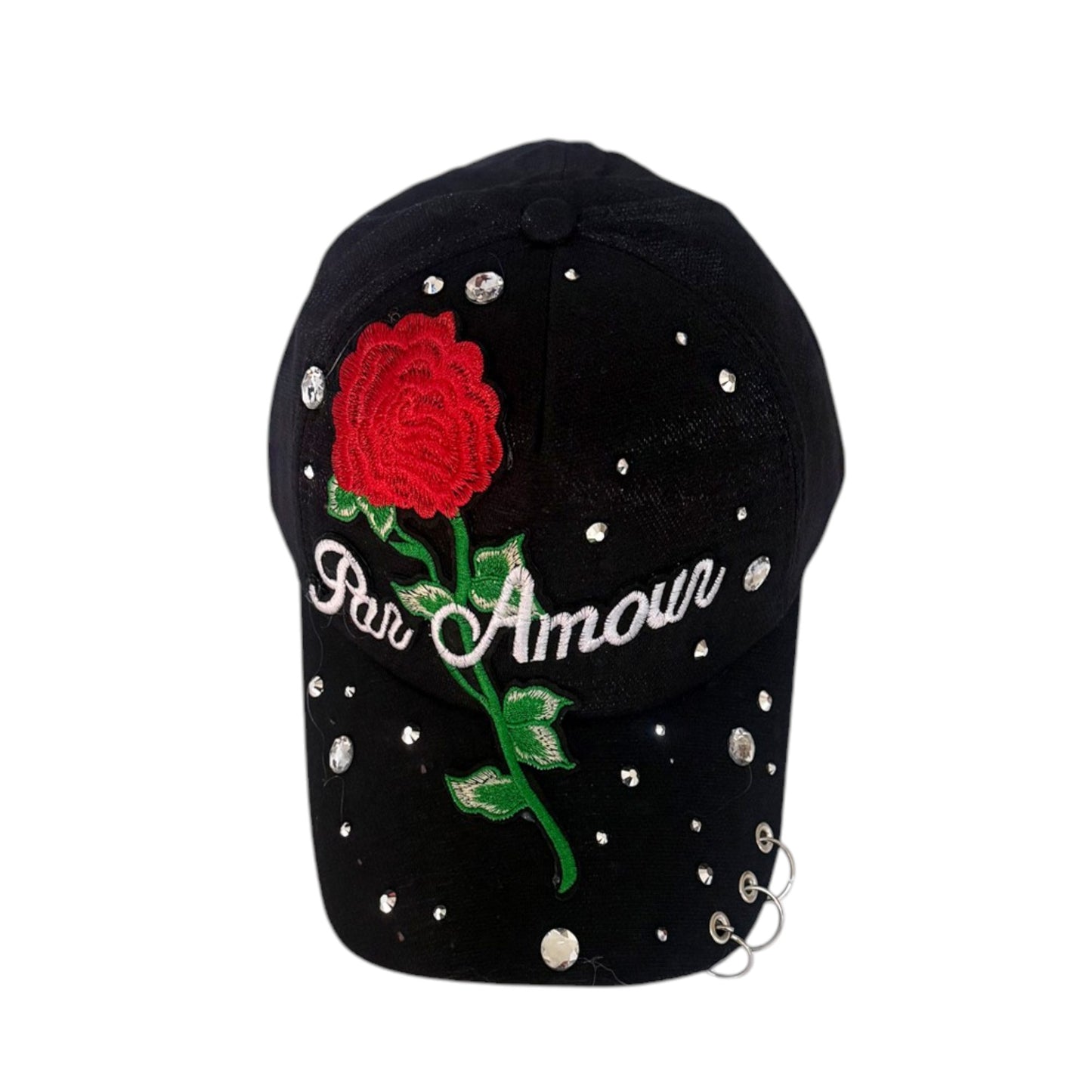 Bling Rhinestone Por Amor Baseball Cap SS41128-2 (12PC)