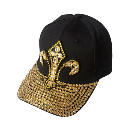 Bling Rhinestone Saint Symbol Baseball Cap SS41128-20 (12PC)