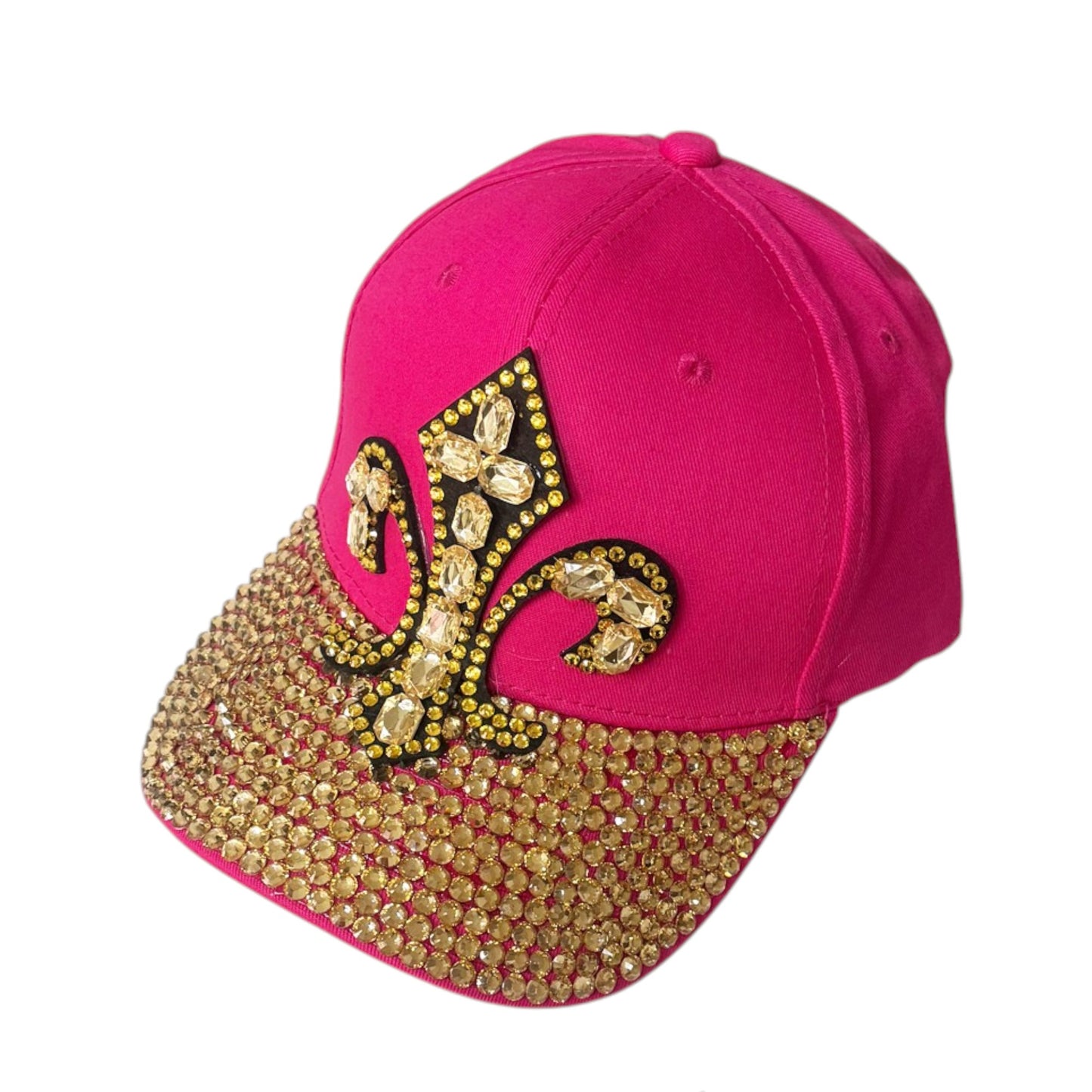 Bling Rhinestone Saint Symbol Baseball Cap SS41128-20 (12PC)