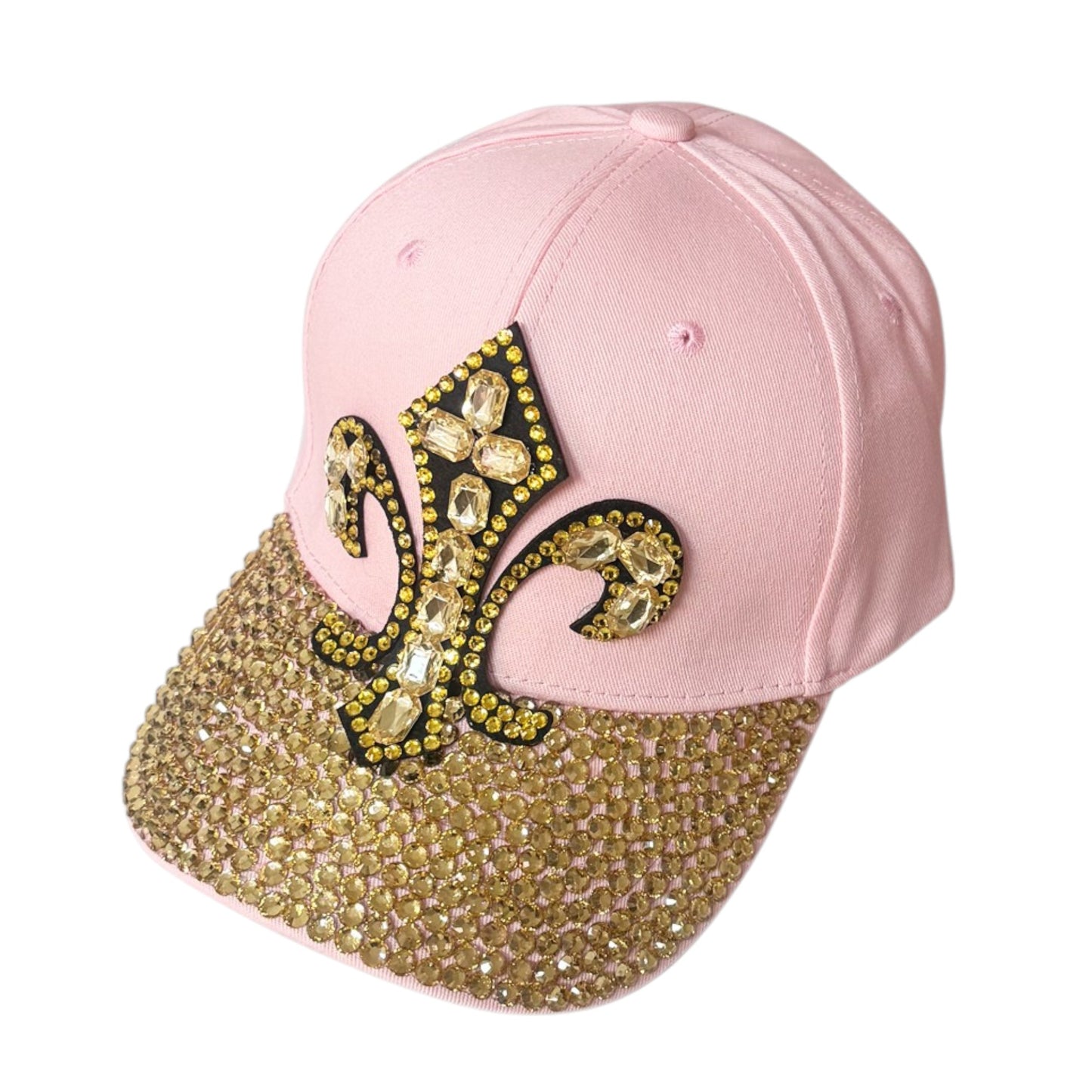 Bling Rhinestone Saint Symbol Baseball Cap SS41128-20 (12PC)