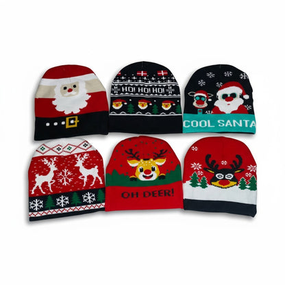 Christmas Beanie SS4807-8. (12PC)