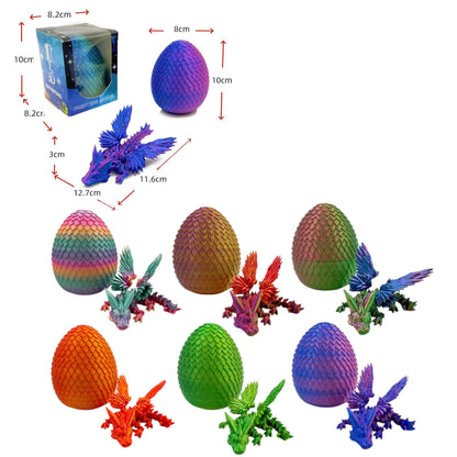 3D Eggs Dragon With Wings Toy SS5225-29 (12PC)