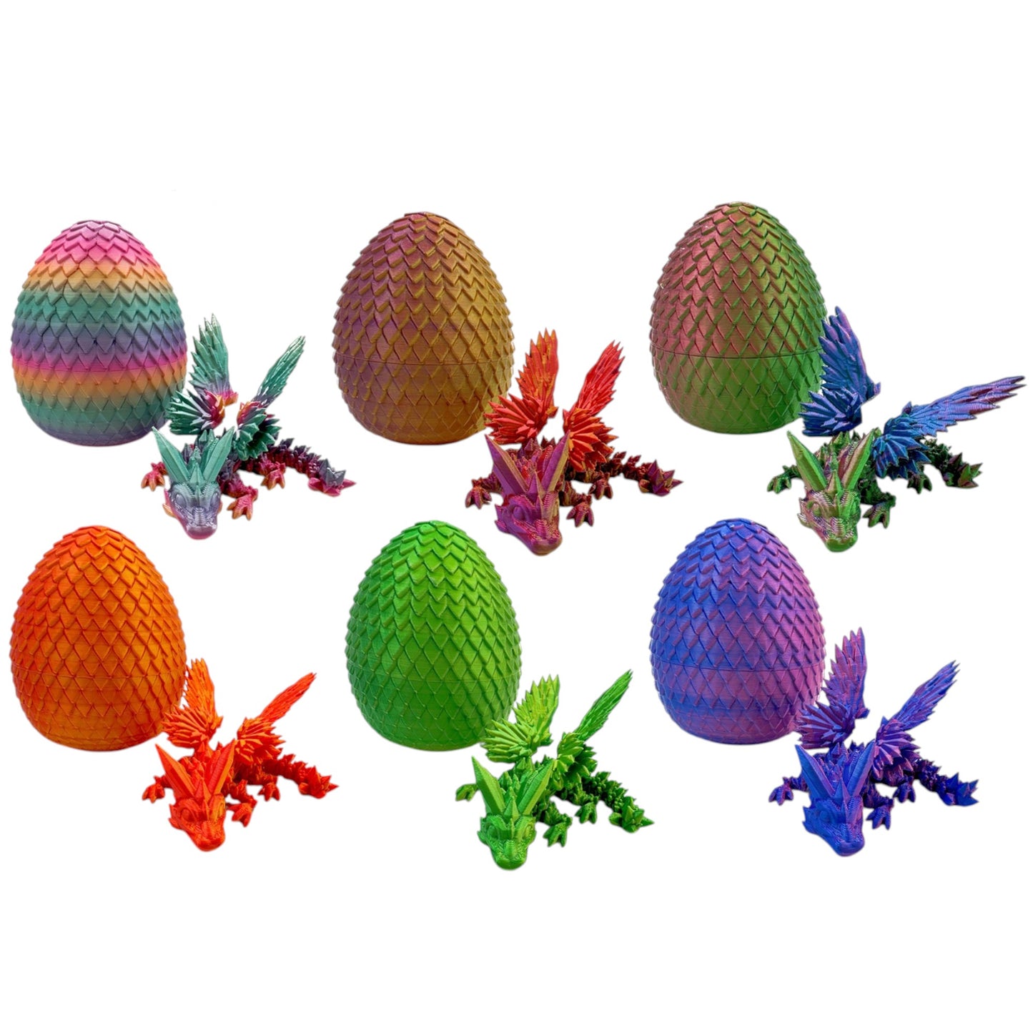 3D Eggs Dragon With Wings Toy SS5225-29 (12PC)