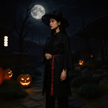 Gat Hat Korean Jeoseung Saja Death reaper Hat and Costume Wear Set SS5731-13 (1PC)