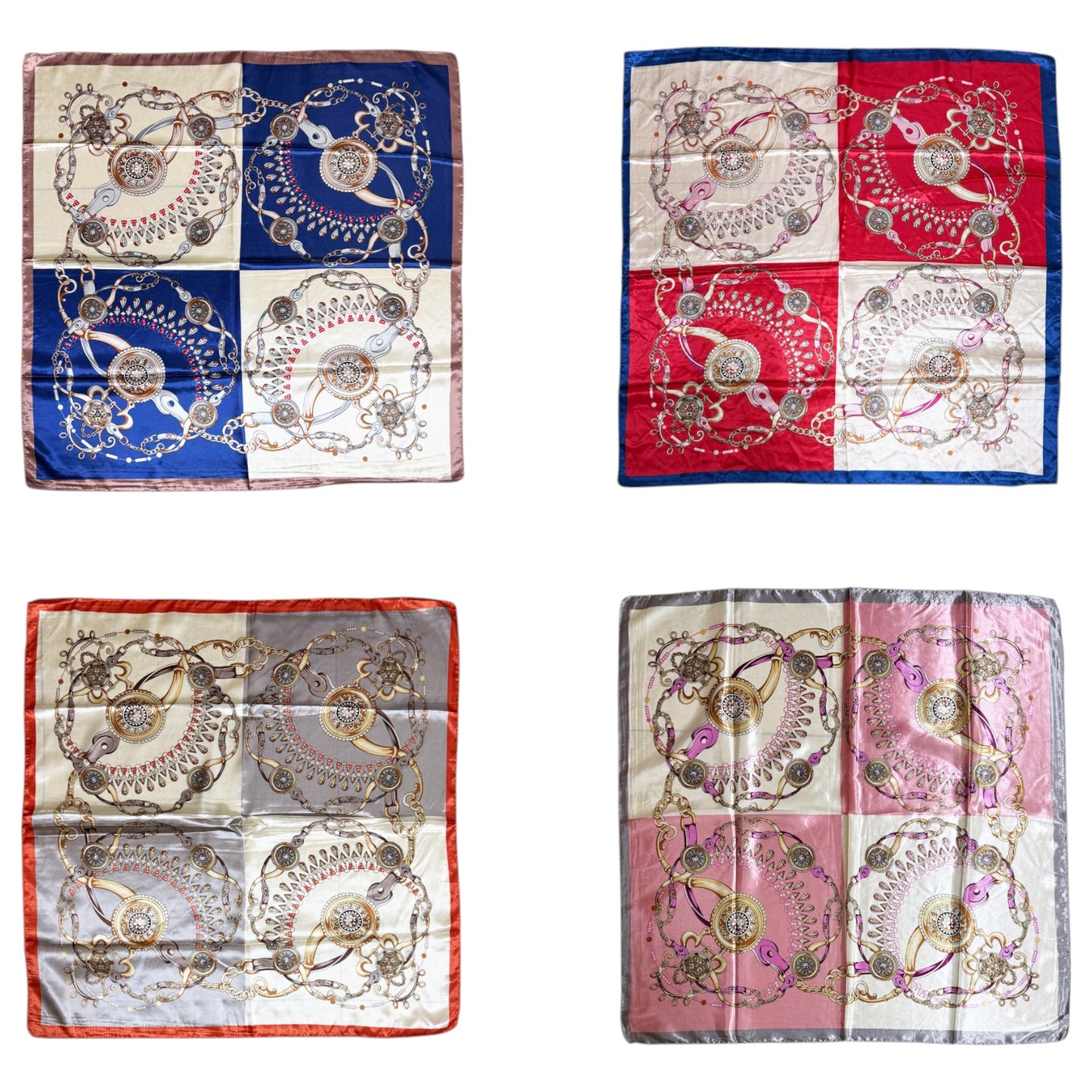 Satin Scarf Chain Pendants Pattern ST41125-49 (12PC)
