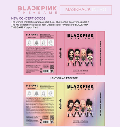BLACKPINK The Game Mask Pack (7SHEET)