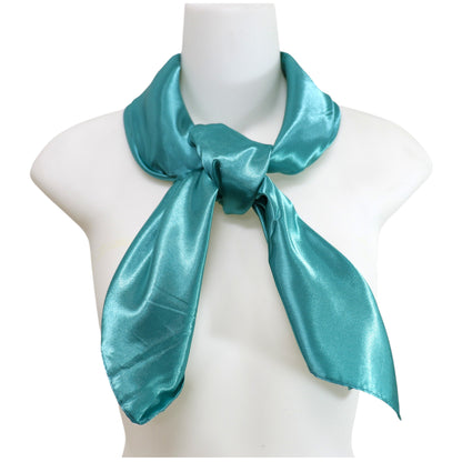 Satin Scarf Plain ST327A (12PC)