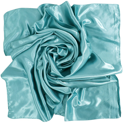 Satin Scarf Plain ST327A (12PC)