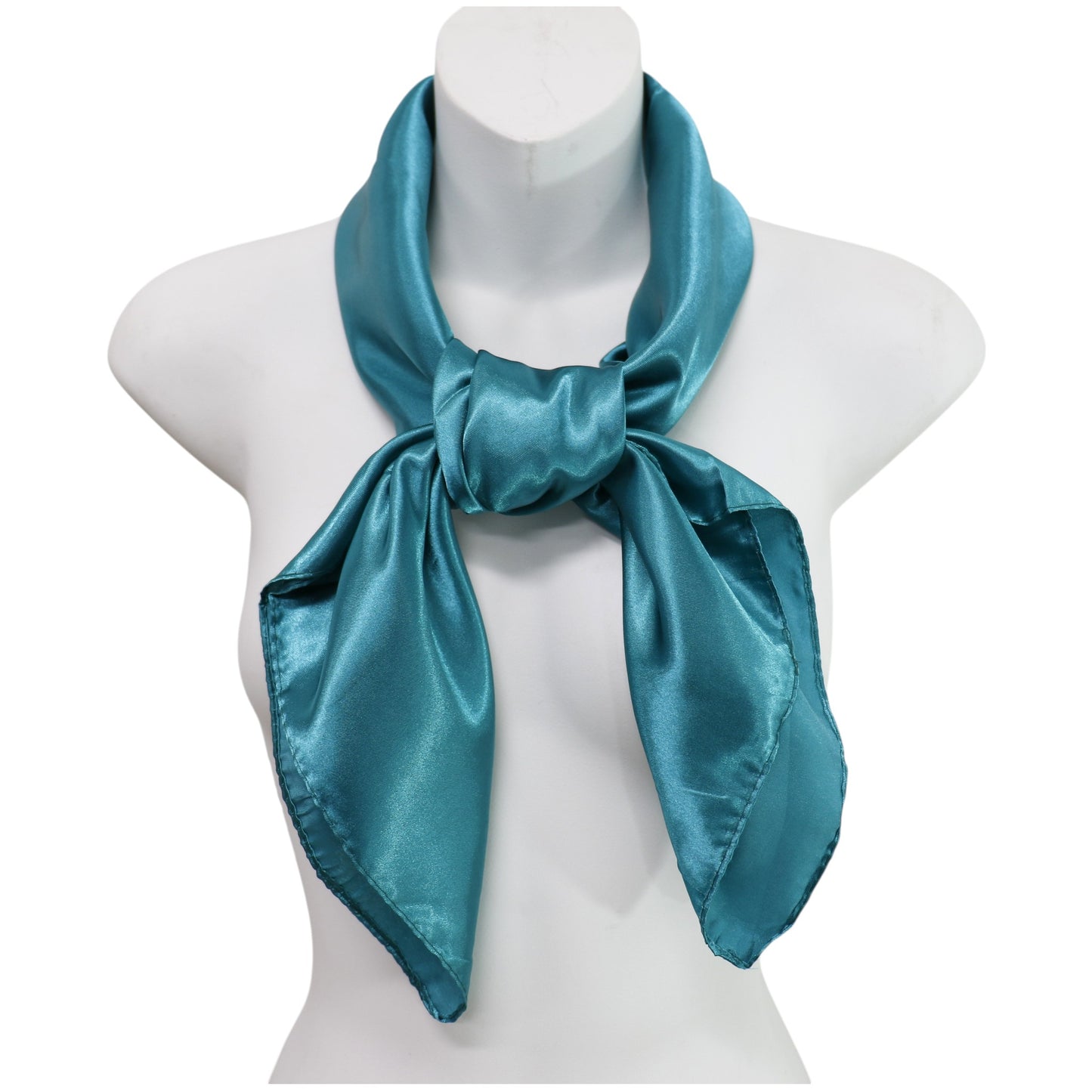 Satin Scarf Plain ST327B (12PC)