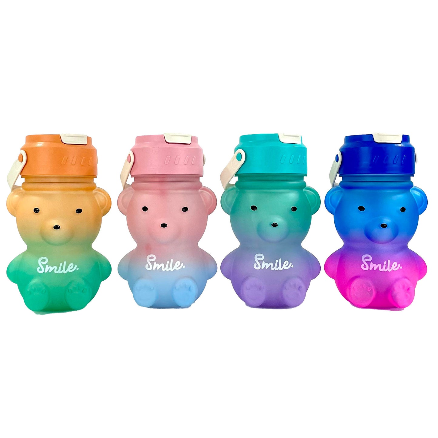 Cute Colorful Bear Water Bottle TU3519-38