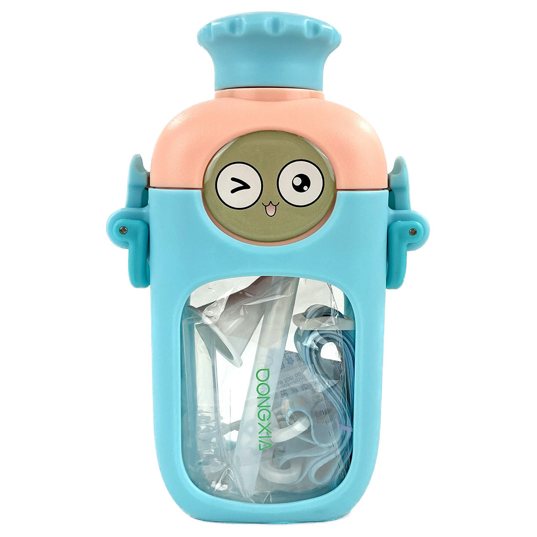 Funny Cartoon Face Water Bottle TU3613-58 (12PC)