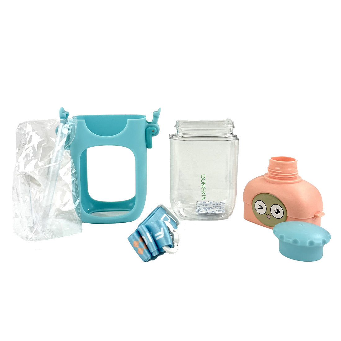 Funny Cartoon Face Water Bottle TU3613-58 (12PC)