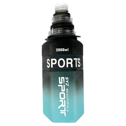 Motivational Fitness Sports Water Bottle 3 Sets TU3714-12 (12PC)