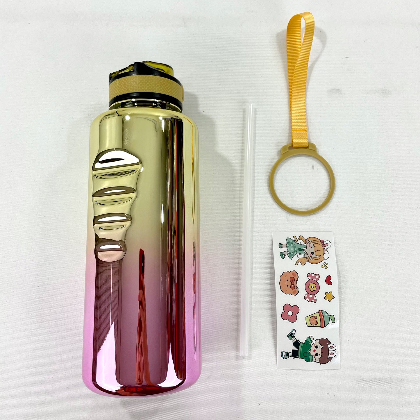 Colorful Fitness Sports Water Bottle TU3714-7 (12PC)