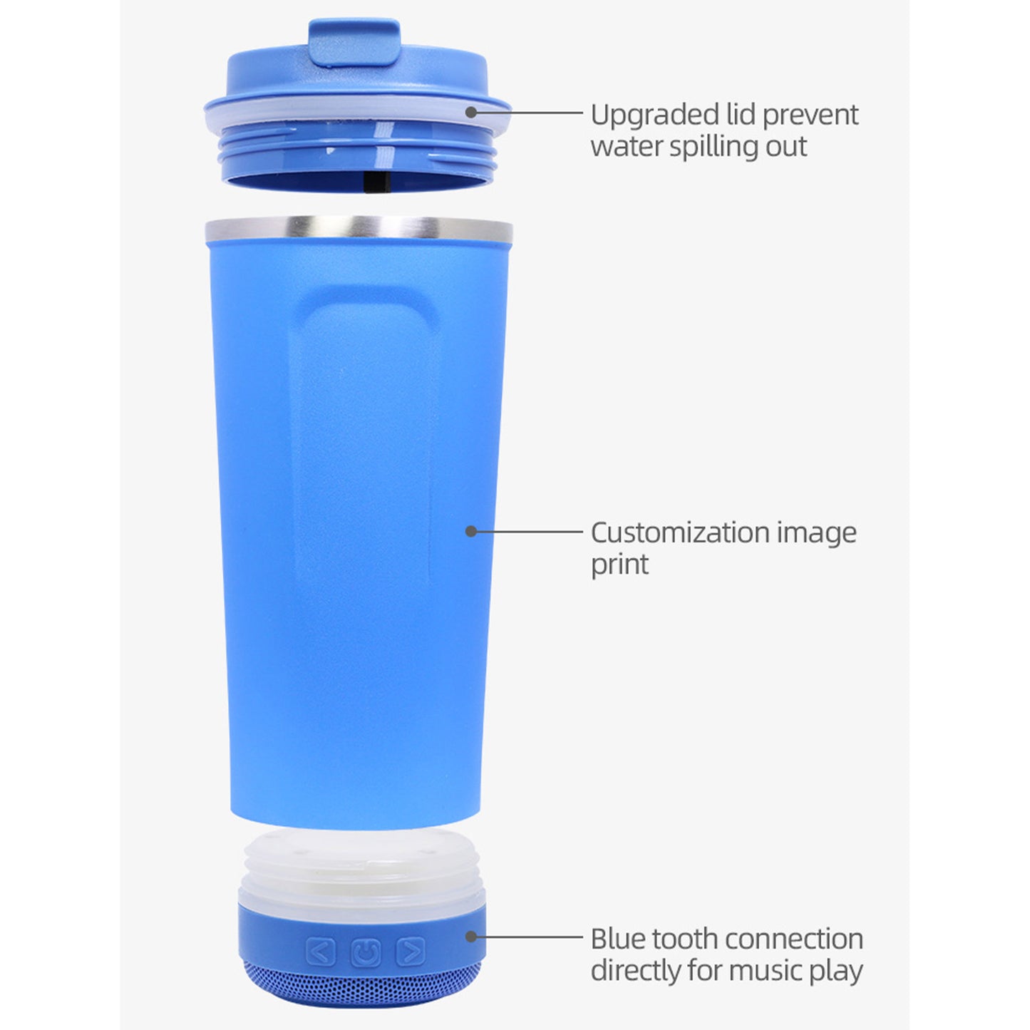 Bluetooth Speaker Tumbler TU3725-25 (1PC)