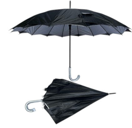 Silver Double Layer 16 Panel Umbrella UM6014 (12PC)