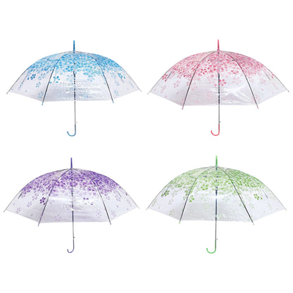 Cherry Blossom Transparent Clear Umbrella UM1109-2 (12PC)