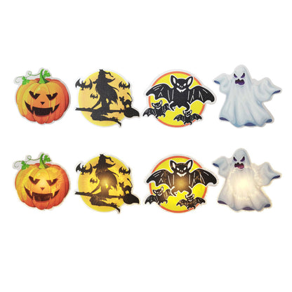 Halloween Light Decoration Sticker SS823-51B. (12PC)
