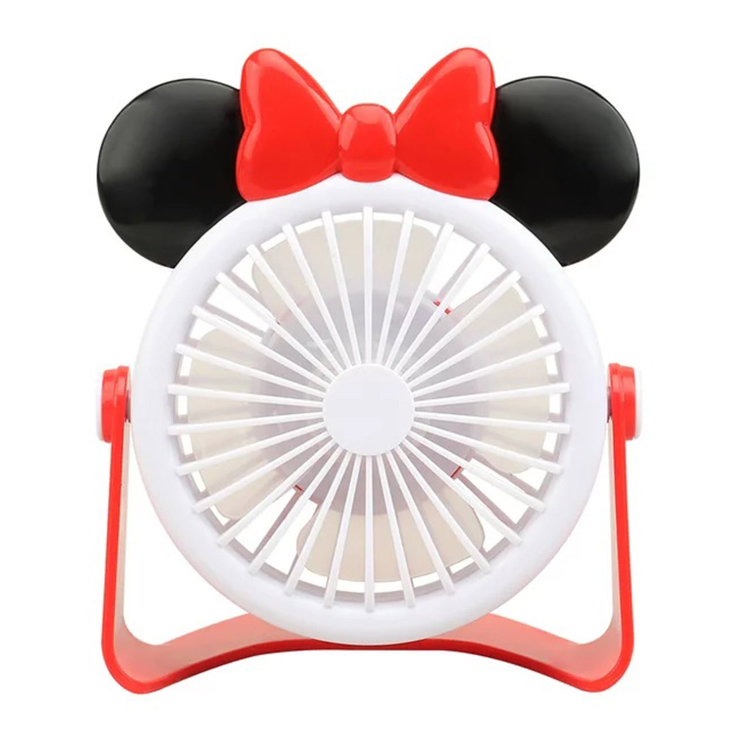 Cute Mouse Ear Ribbon Stand Mini Fan FA3212-16 (2PC)
