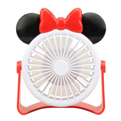 Cute Mouse Ear Ribbon Stand Mini Fan FA3212-16 (2PC)