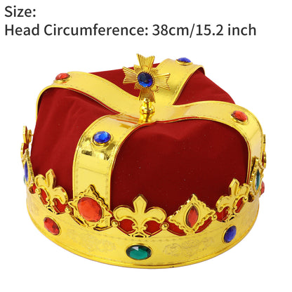 Crown Stone Costume Party Hat SS3318-38. (6PC)