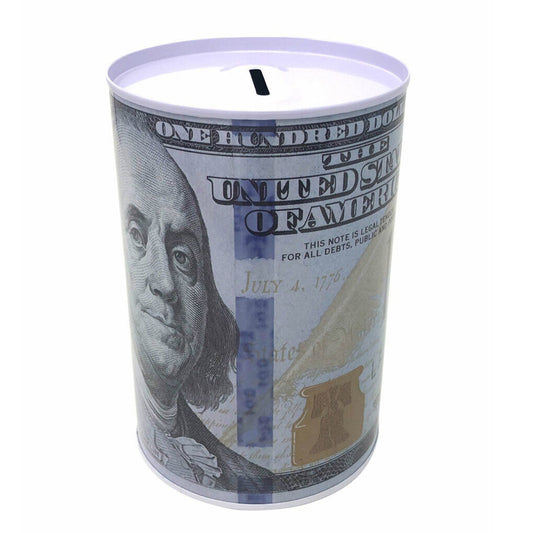 Funny Dollar Printed Coin Bank PB2213-2 (12PC)