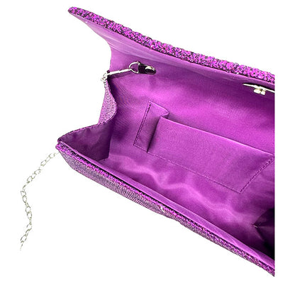 Pleated Accent Evening Bag FB7423 (1pc)