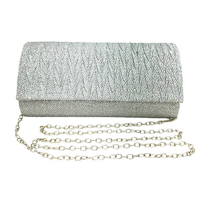 Pleated Accent Evening Bag FB7423 (1pc)