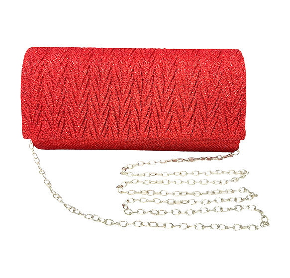 Pleated Accent Evening Bag FB7423 (1pc)