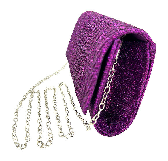 Pleated Accent Evening Bag FB7423 (1pc)