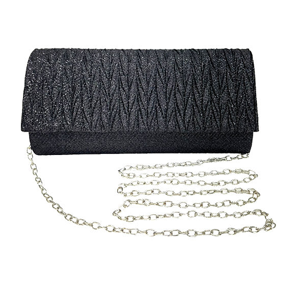 Pleated Accent Evening Bag FB7423 (1pc)