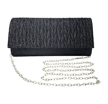 Pleated Accent Evening Bag FB7423 (1pc)