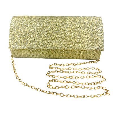 Pleated Accent Evening Bag FB7423 (1pc)