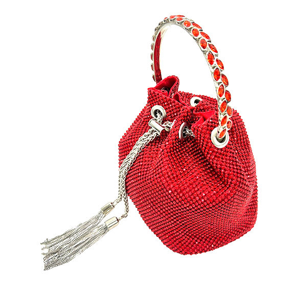 Rhinestone Drawstring Evening Purse FB7263 (1pc)