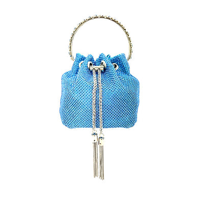 Rhinestone Drawstring Evening Purse FB7263 (1pc)