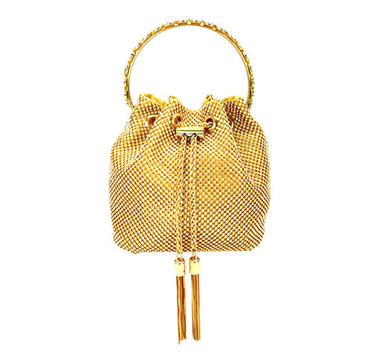 Rhinestone Drawstring Evening Purse FB7263.. (2pc)