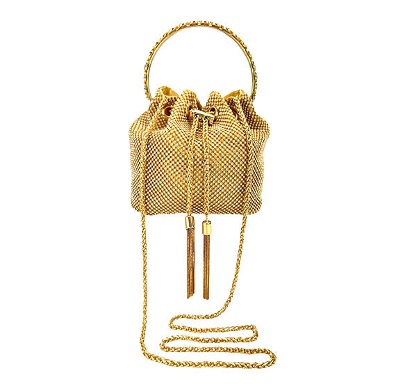 Rhinestone Drawstring Evening Purse FB7263 (1pc)