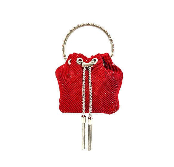 Rhinestone Drawstring Evening Purse FB7263 (1pc)