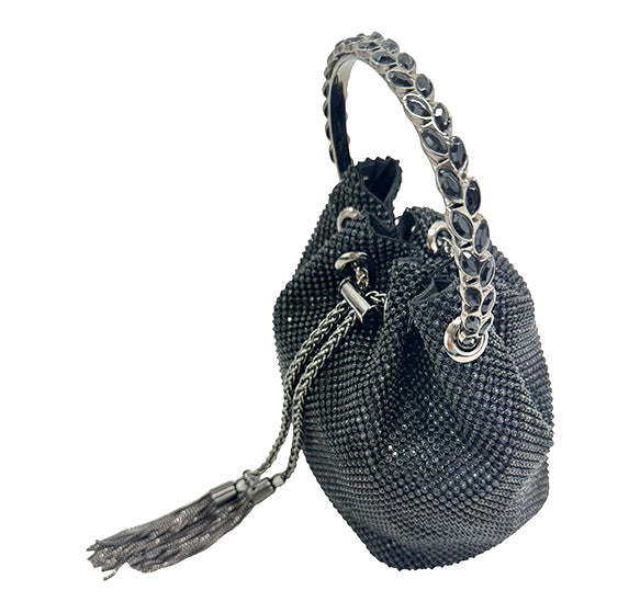 Rhinestone Drawstring Evening Purse FB7263 (1pc)