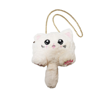 Pom Pom Cute Cat Cartoon Crossbody Bag BG302 (6PC)