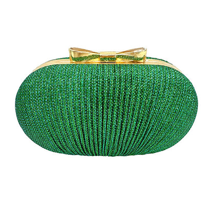 Pleated Accent Fashion Evening Bag FB7254 (1pc)