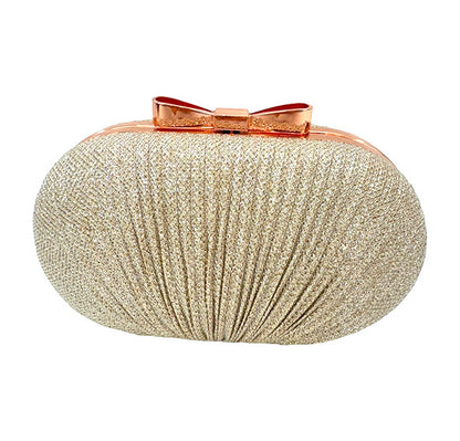 Pleated Accent Fashion Evening Bag FB7254 (1pc)