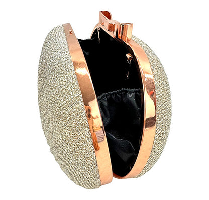 Pleated Accent Fashion Evening Bag FB7254 (1pc)