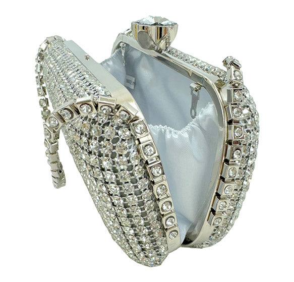 Rhinestone Chain Handle Evening Bag FB7260 (1pc)