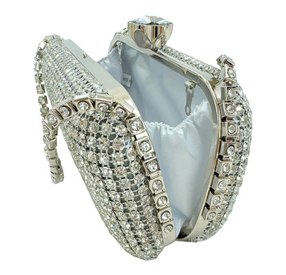 Rhinestone Chain Handle Evening Bag FB7260 (1pc)