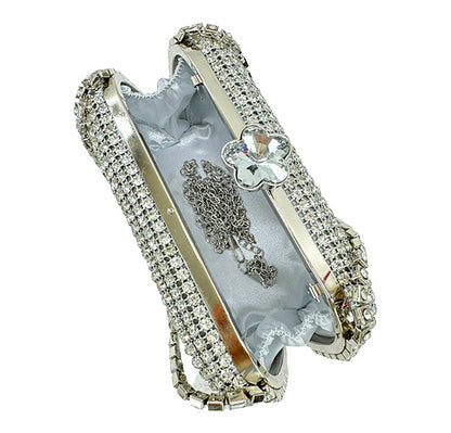 Rhinestone Chain Handle Evening Bag FB7260 (1pc)
